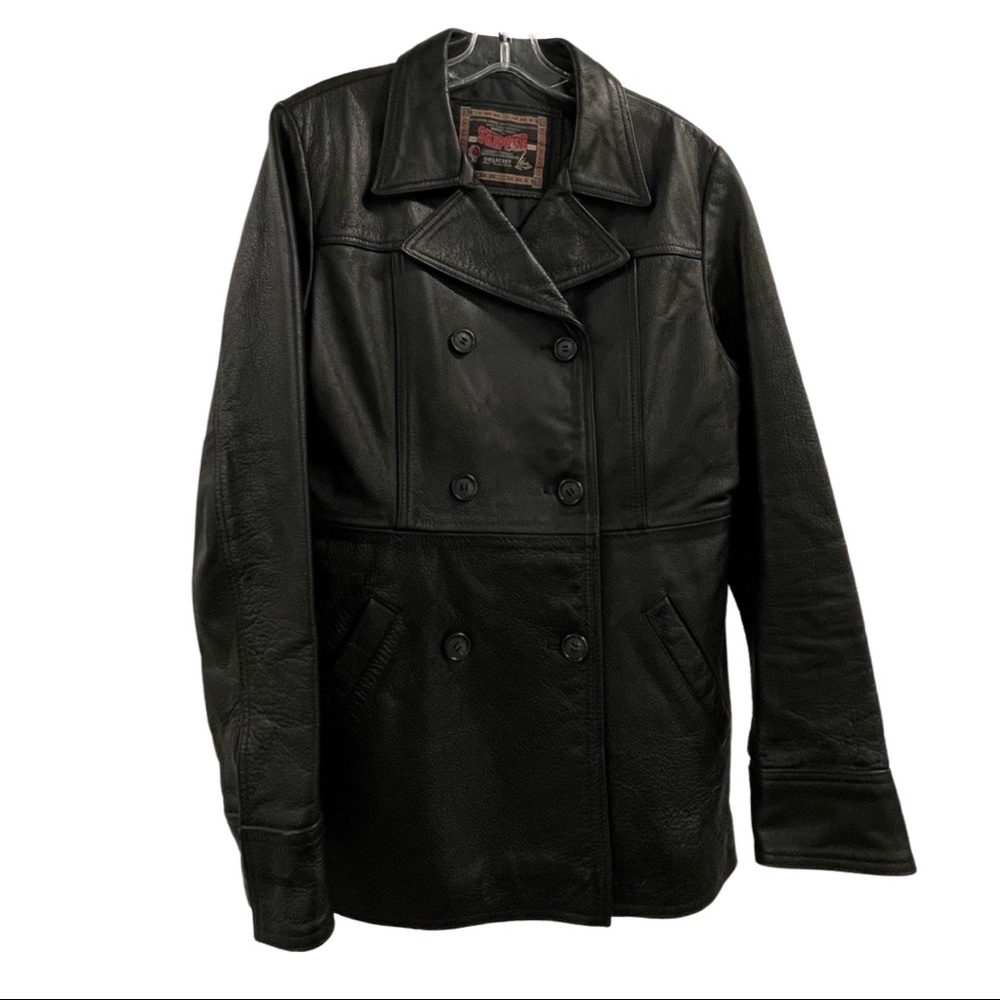 SKIPPER Black Fully Lined 100% Leather Jacket